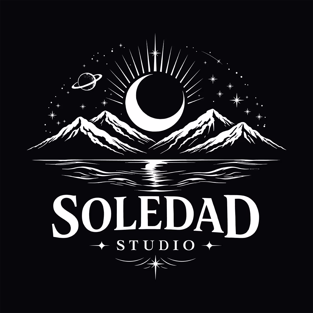 Soledad Studio logo representing a creative space for art, workshops, education, and community experiences at LA Barnhouse Brewery in Ponchatoula, Louisiana.