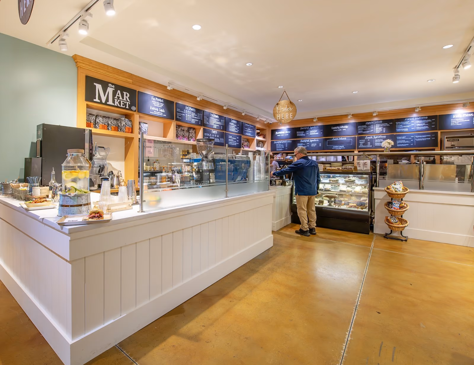 Order counter at The Market, Chesapeake Bay Beach Club