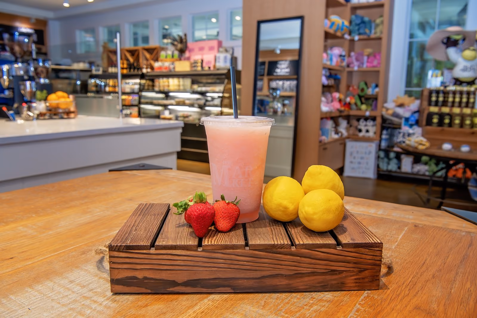Fresh smoothie at The Market, Chesapeake Bay Beach Club