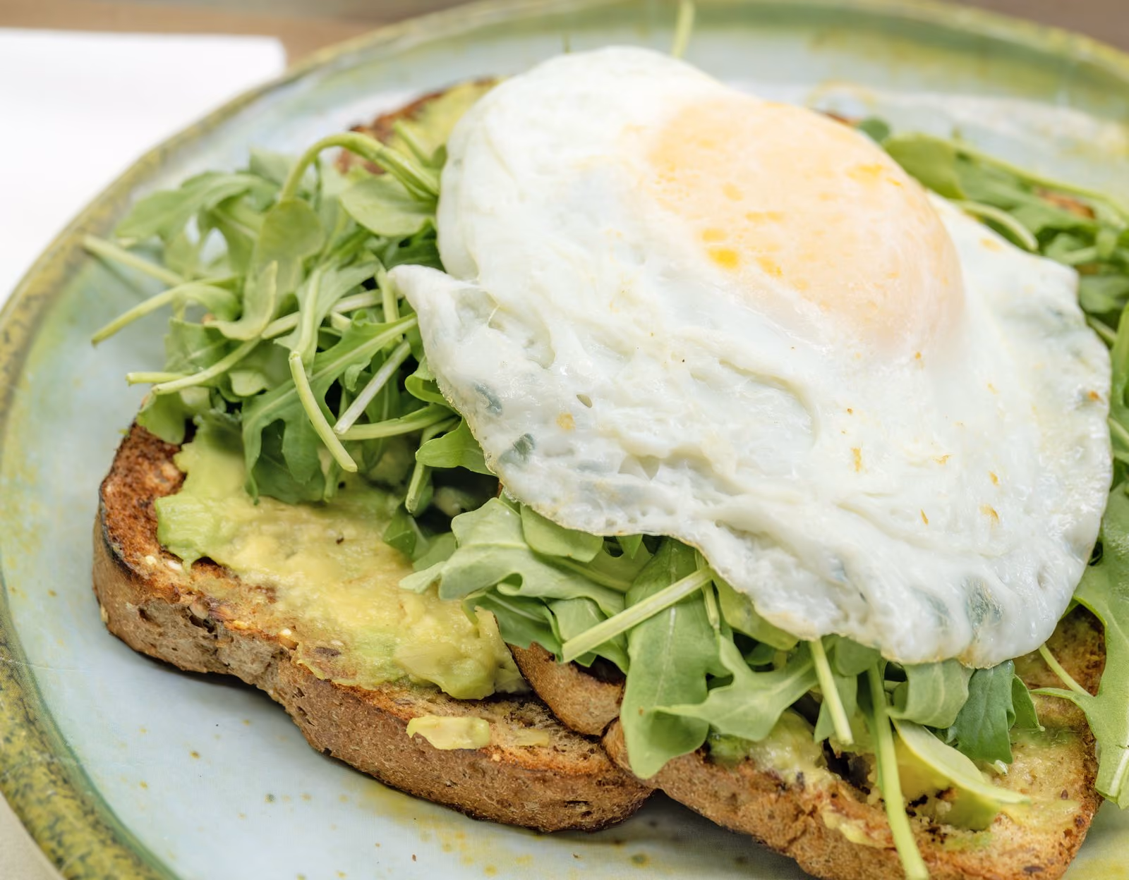 Avocado toast on the menu at The Market, Chesapeake Bay Beach Club
