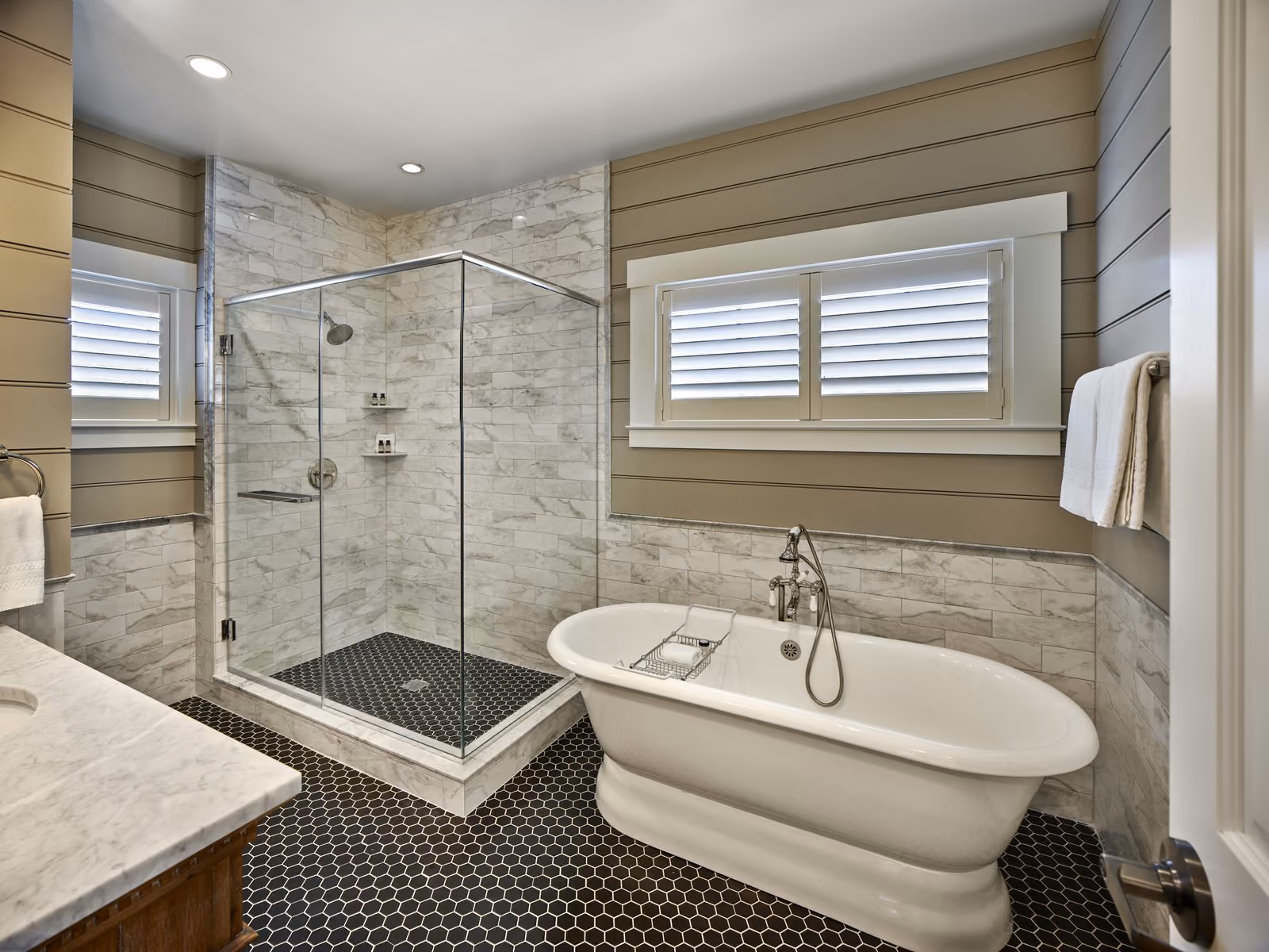 Bathroom in a cottage at Chesapeake Bay Beach Club