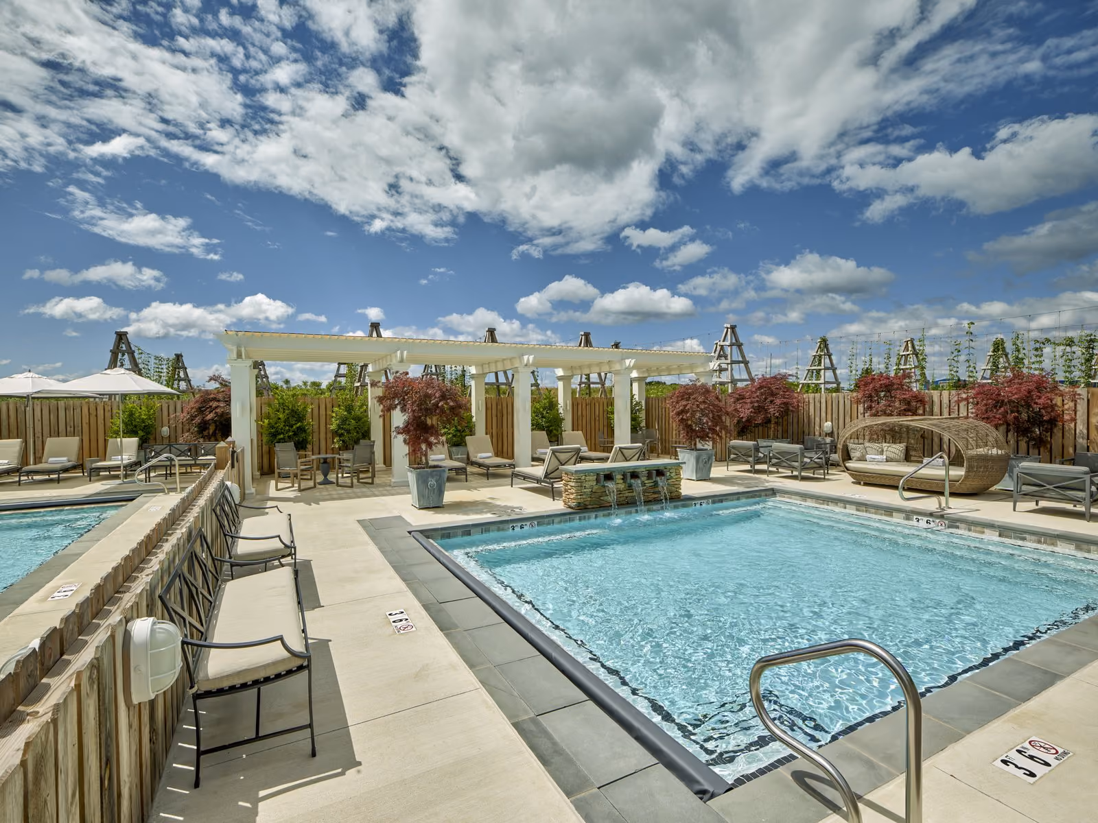 Outdoor pool at Chesapeake Bay Beach Club