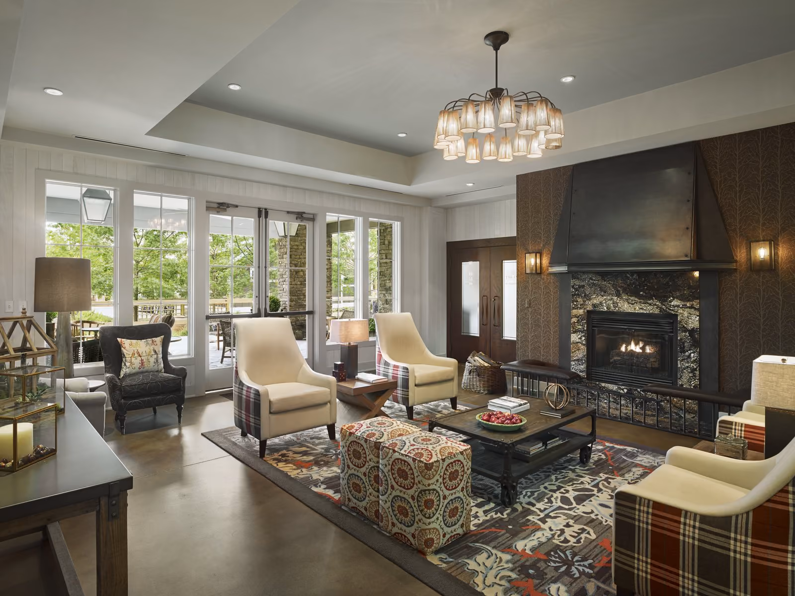 Inn lobby interior at Chesapeake Bay Beach Club resort