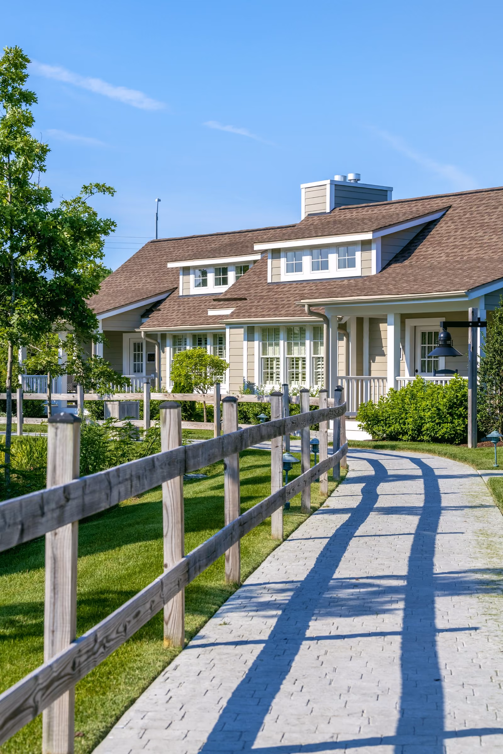 The Cottages exterior at Chesapeake Bay Beach Club resort