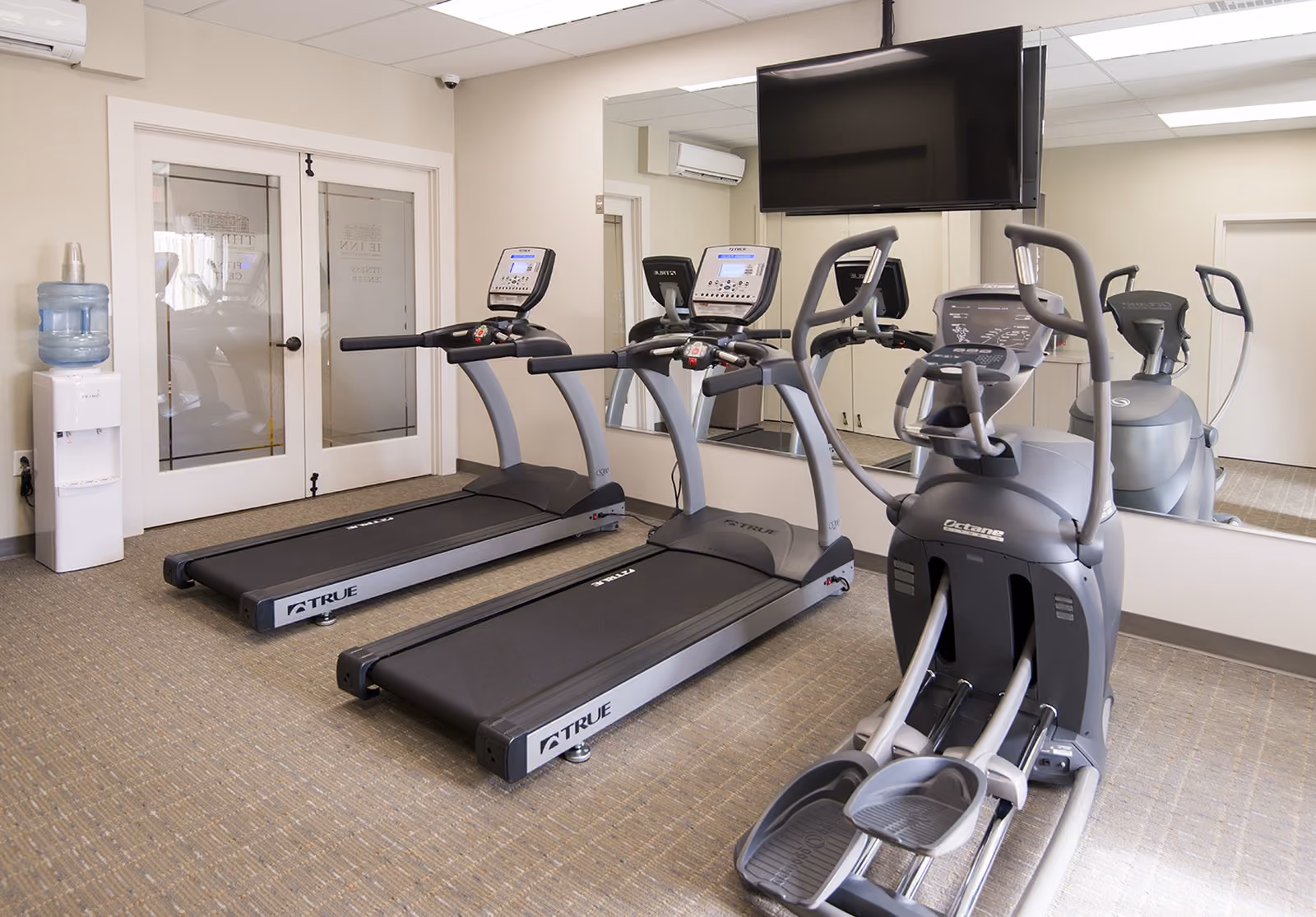 Fitness center at Chesapeake Bay Beach Club resort