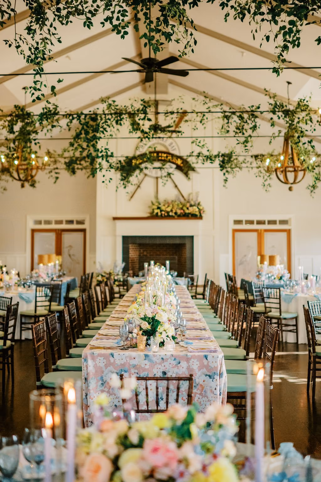 Elegant wedding portrait at Chesapeake Bay Beach Club