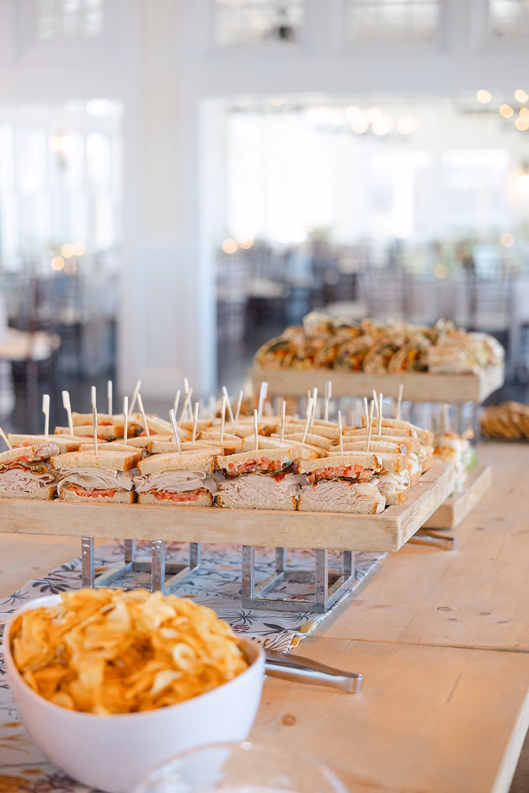 Silver Orchard reception at Chesapeake Bay Beach Club