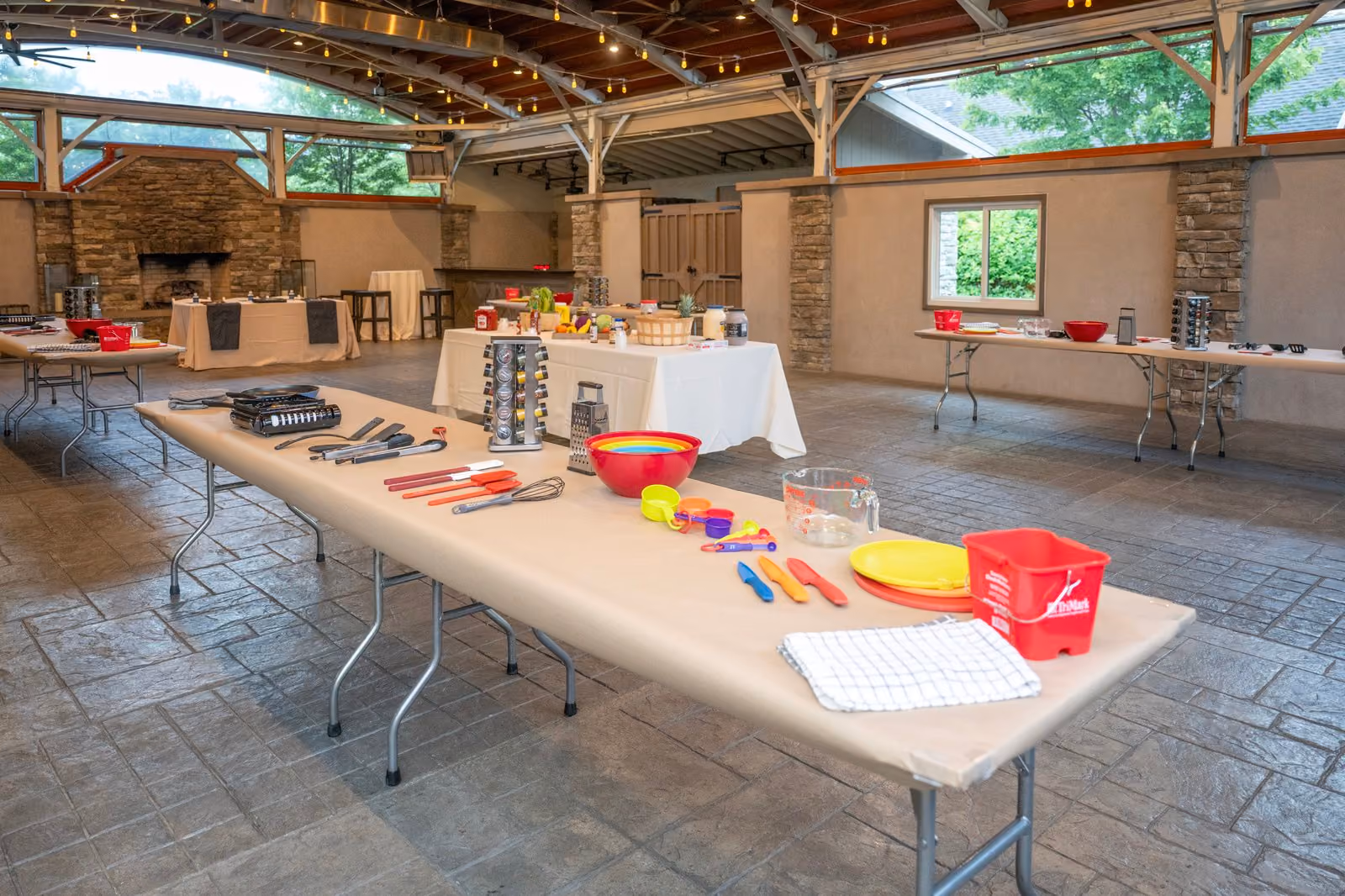 Culinary challenge team event at Chesapeake Bay Beach Club