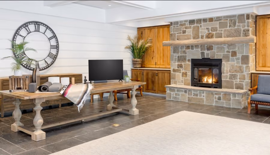 Breezeway reception area at Chesapeake Bay Beach Club