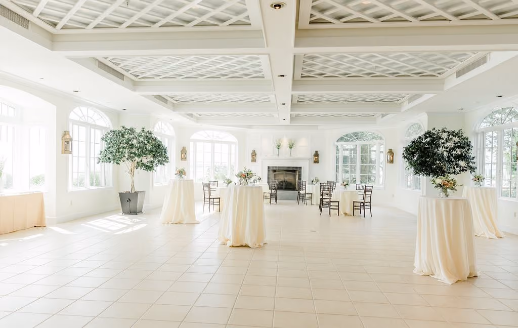 Garden Room event space at Chesapeake Bay Beach Club