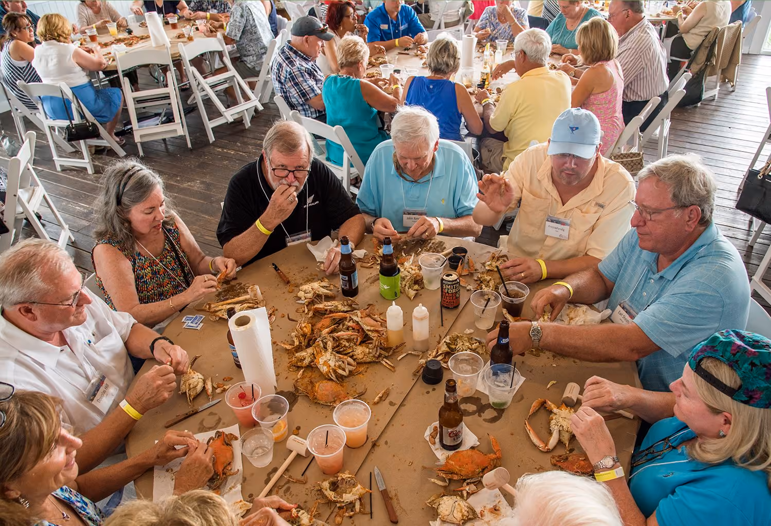 Chesapeake Bay crab feast event at CBBC