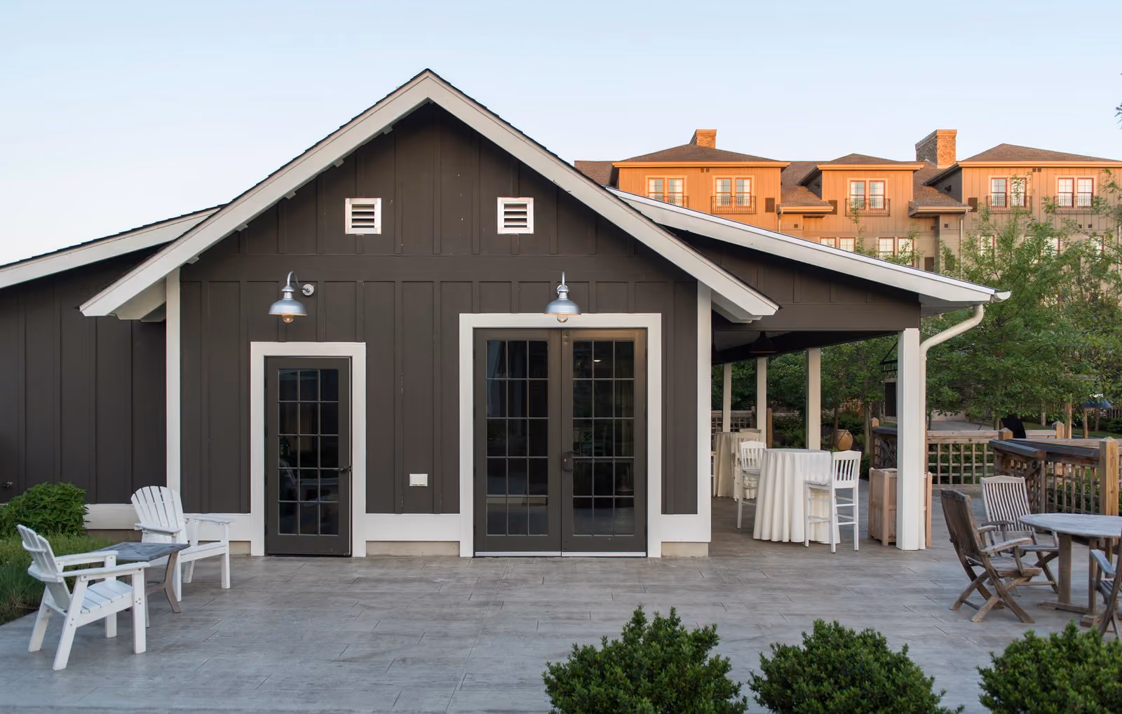 Tool Shed private dining space at Chesapeake Bay Beach Club