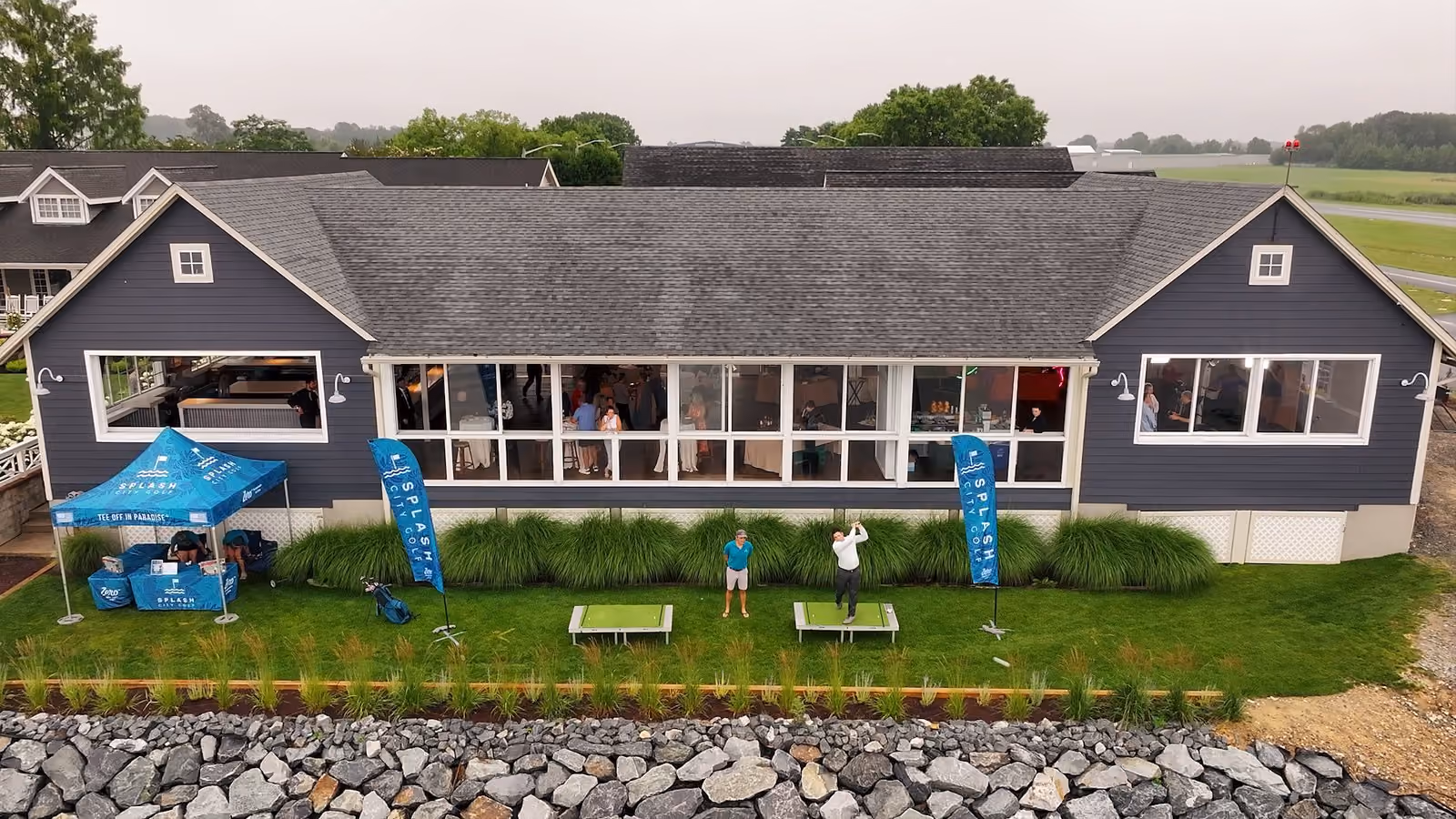 Tavern Bayside outdoor waterfront event at Chesapeake Bay Beach Club
