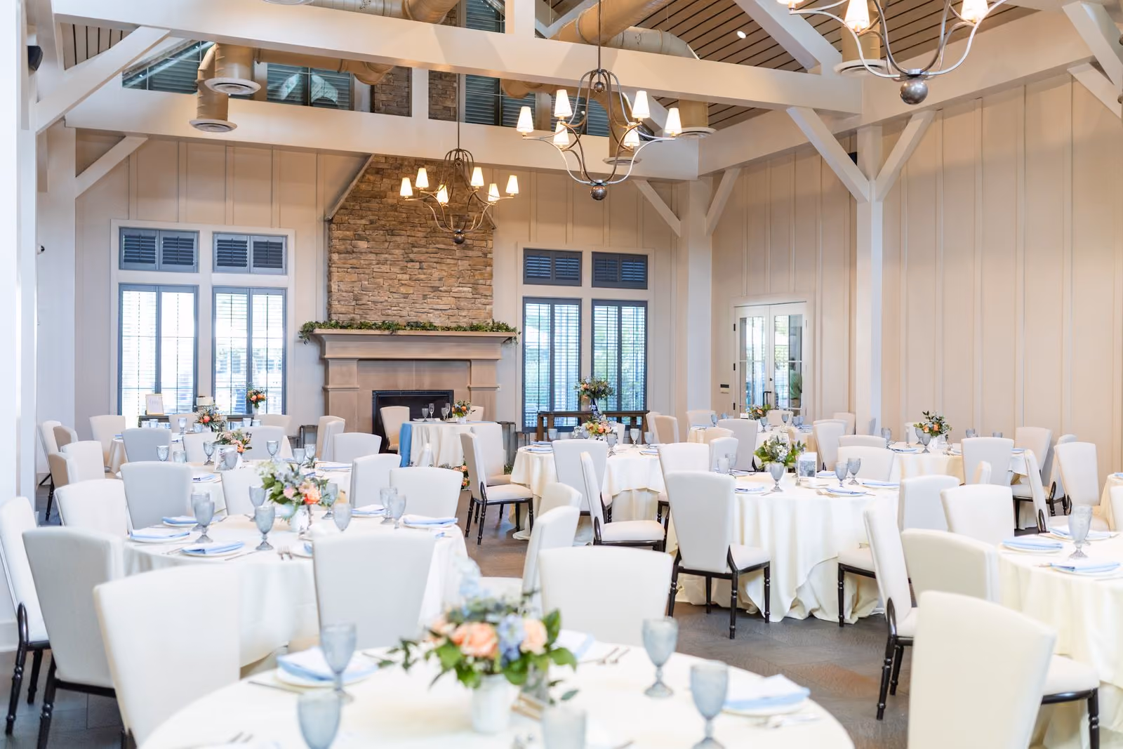Wedding reception in the Inn Ballroom at Chesapeake Bay Beach Club