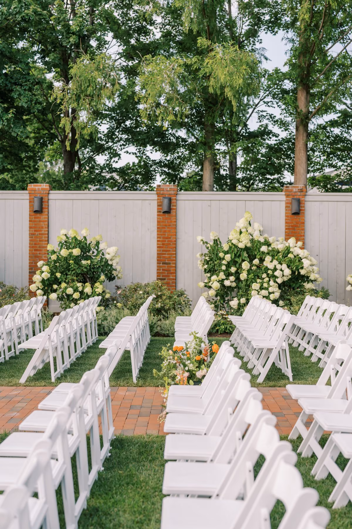 Wedding ceremony at the Beach House at Chesapeake Bay Beach Club