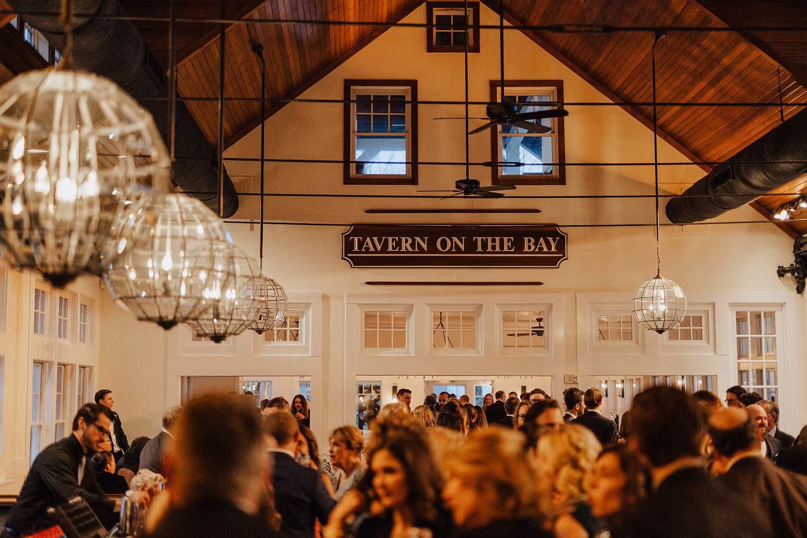 Wedding reception at the Tavern at Chesapeake Bay Beach Club