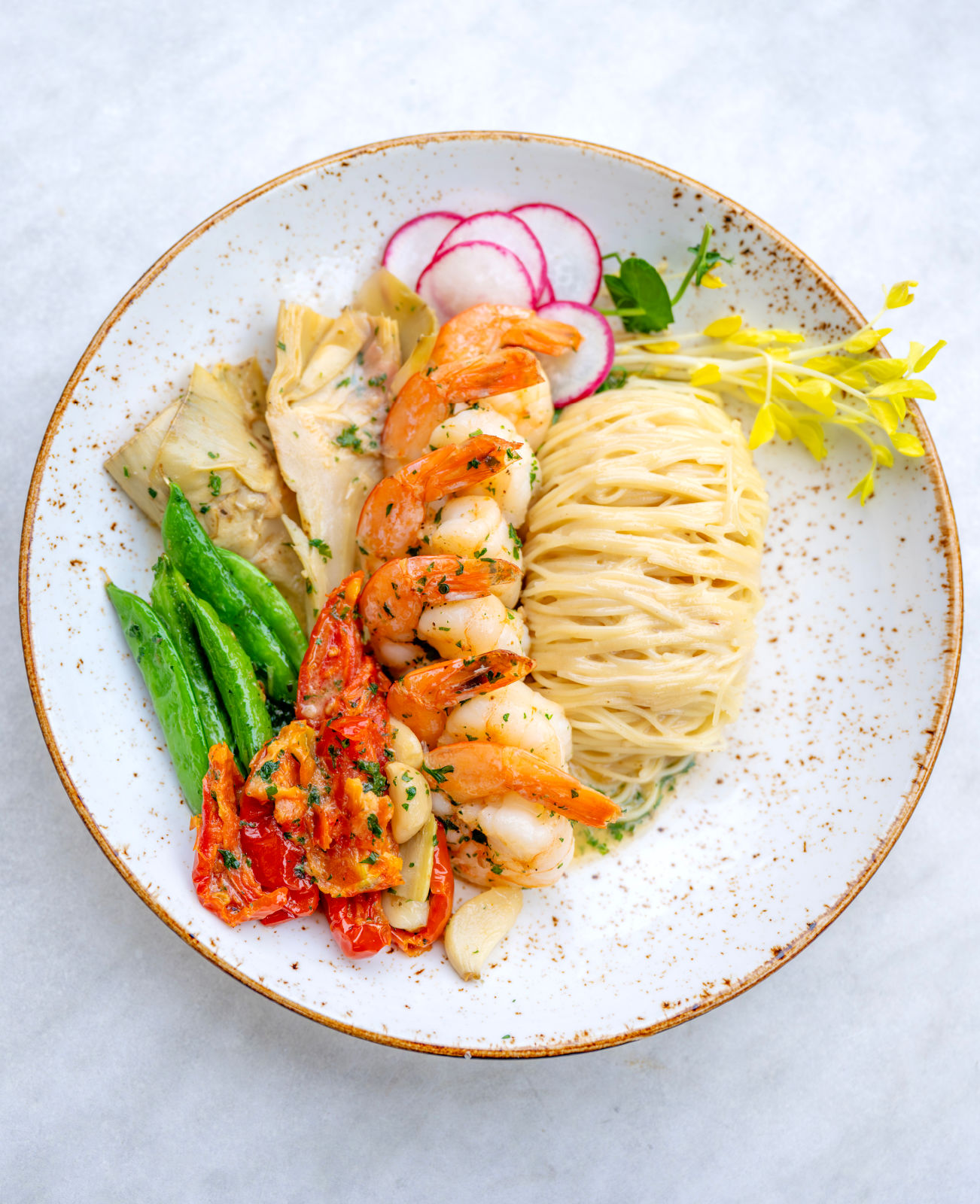 Seasonal menu offerings at Knoxie's Table, featuring refined coastal cuisine in a welcoming waterfront setting.