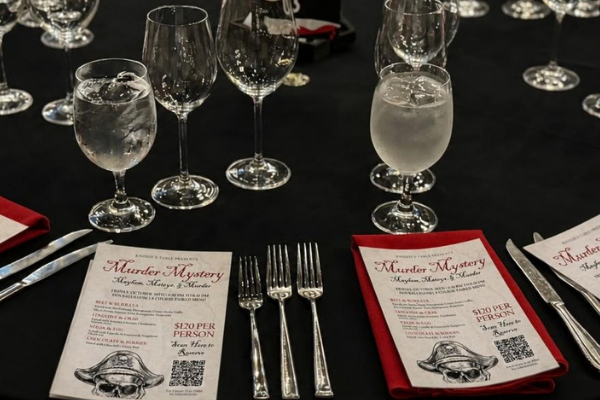Murder Mystery Dinner presented by Knoxie's Table.