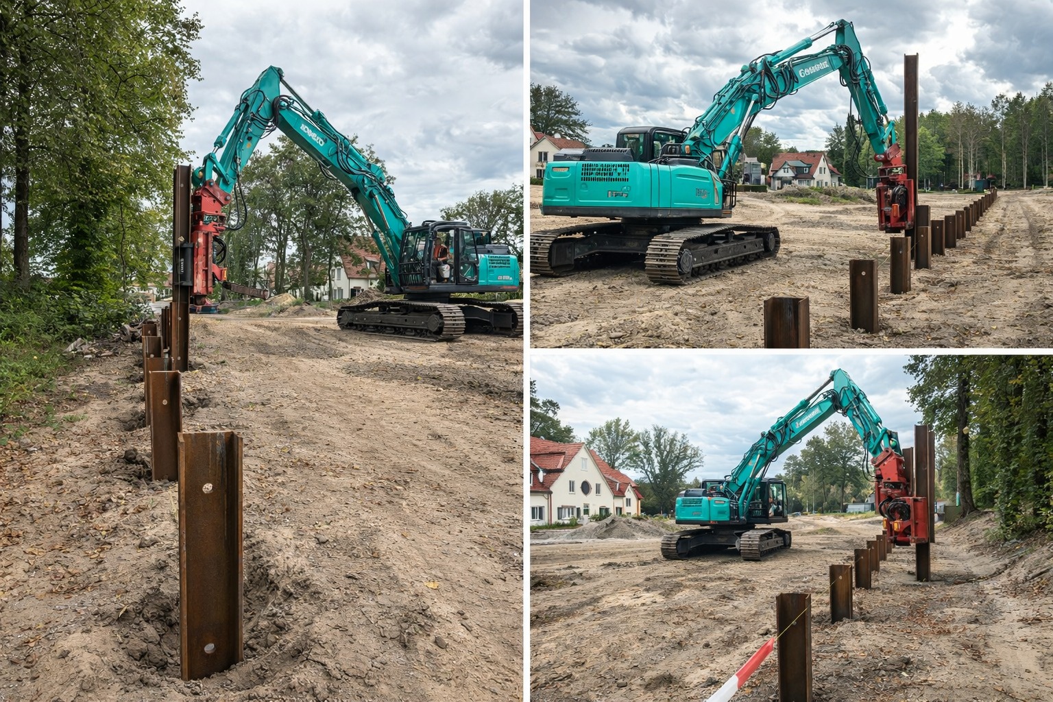 image depicting employees collaborating (for a manufacturing plant)