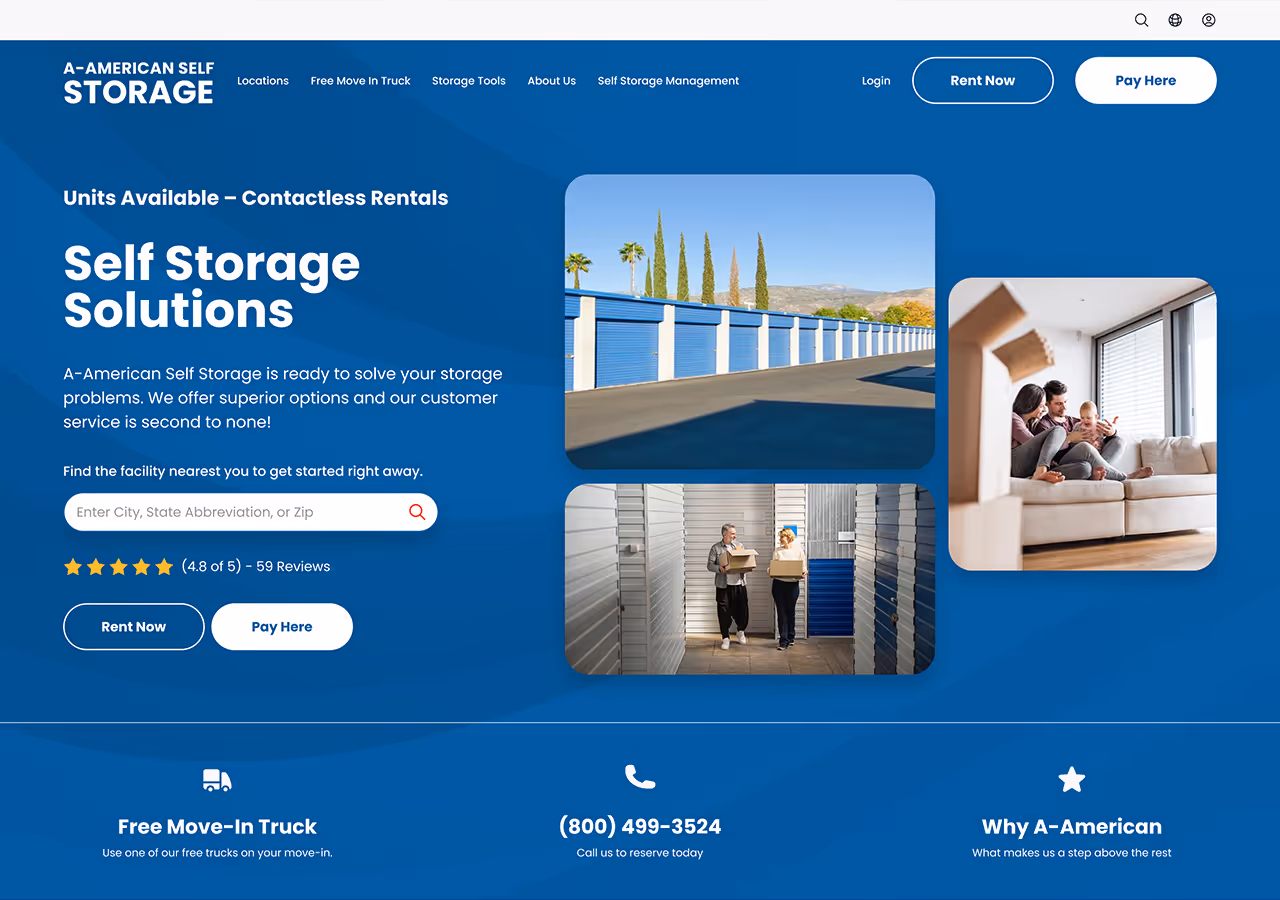 Storable web template