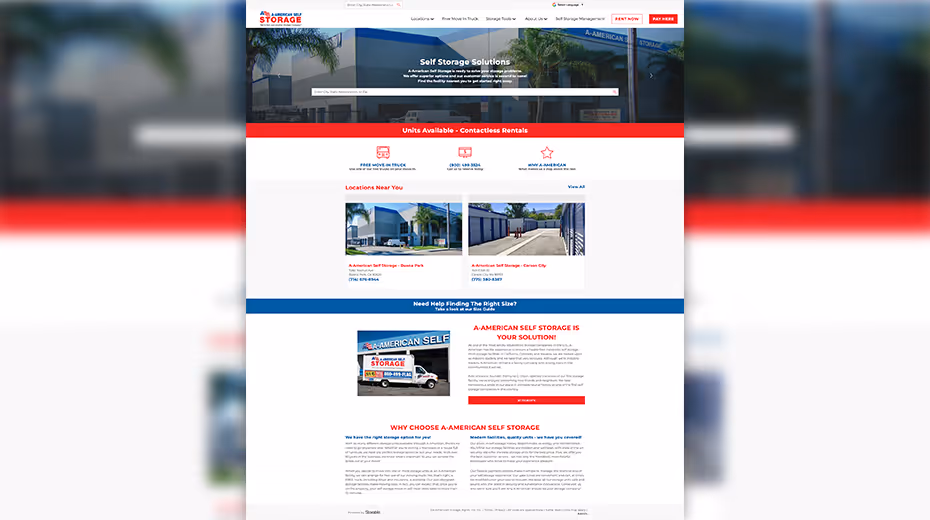 Self-storage before image