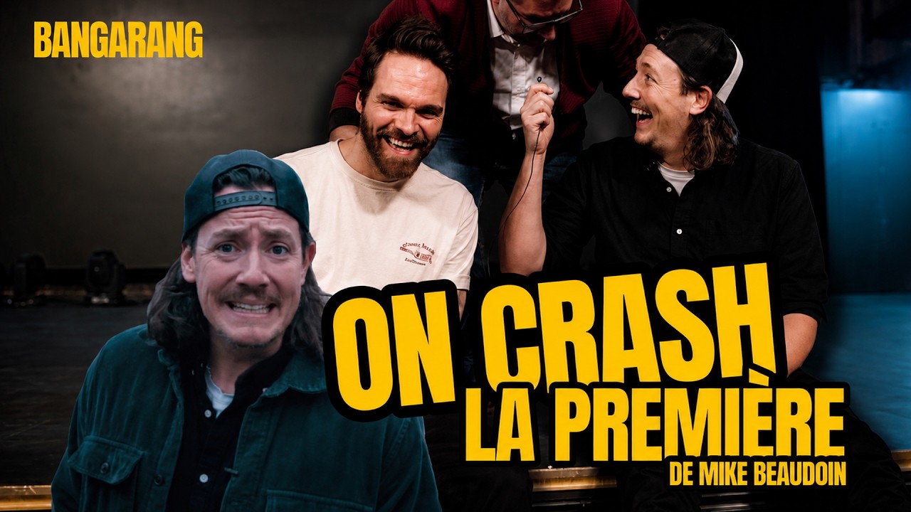 La première médiatique de Mike Beaudoin