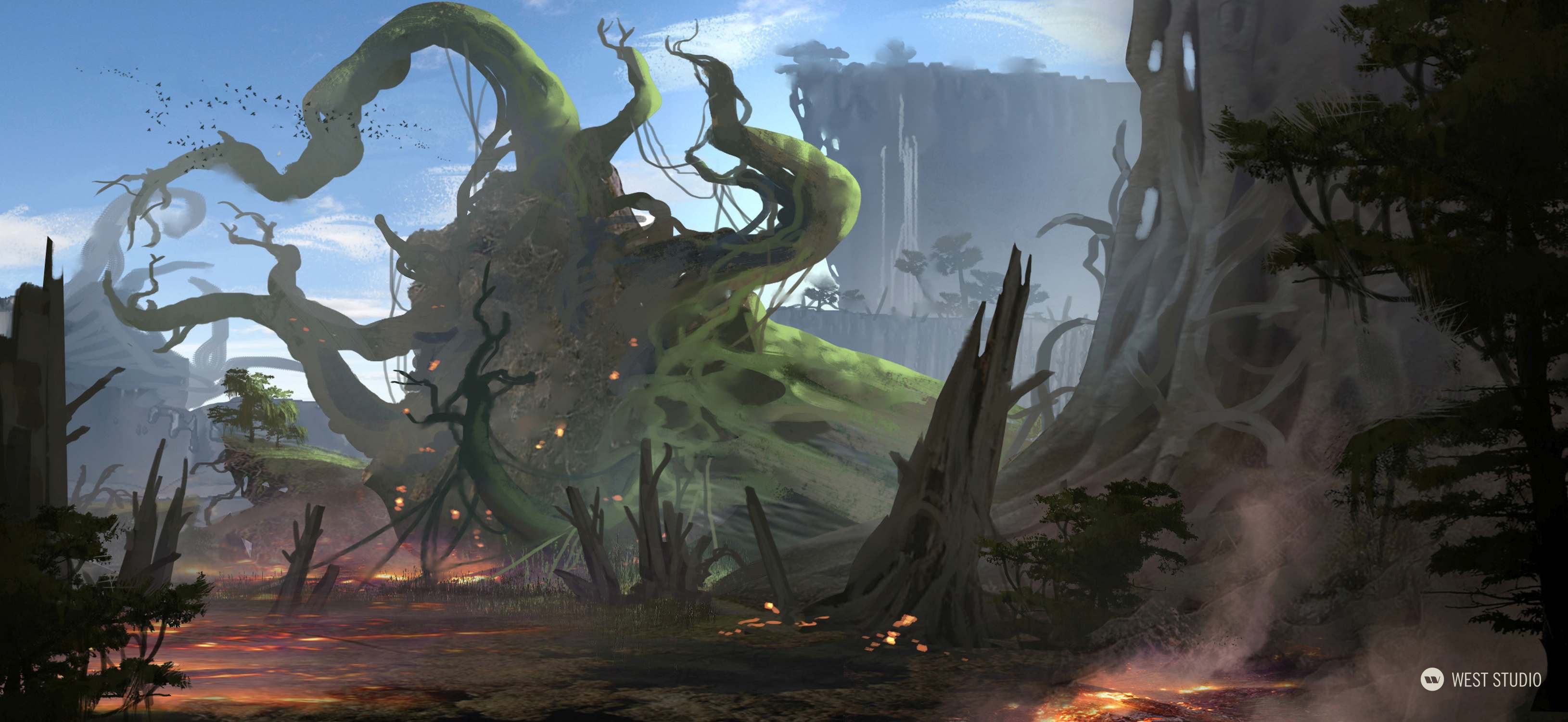 Environment Concepts, World Building, Flora and Fauna Design 