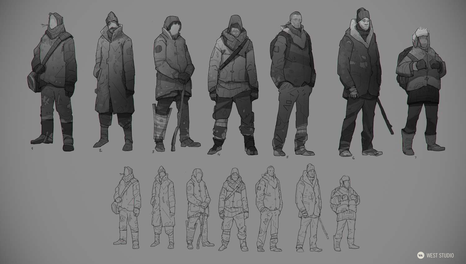 Character Concepts, Environment Concepts, Animal Concepts, World Building 