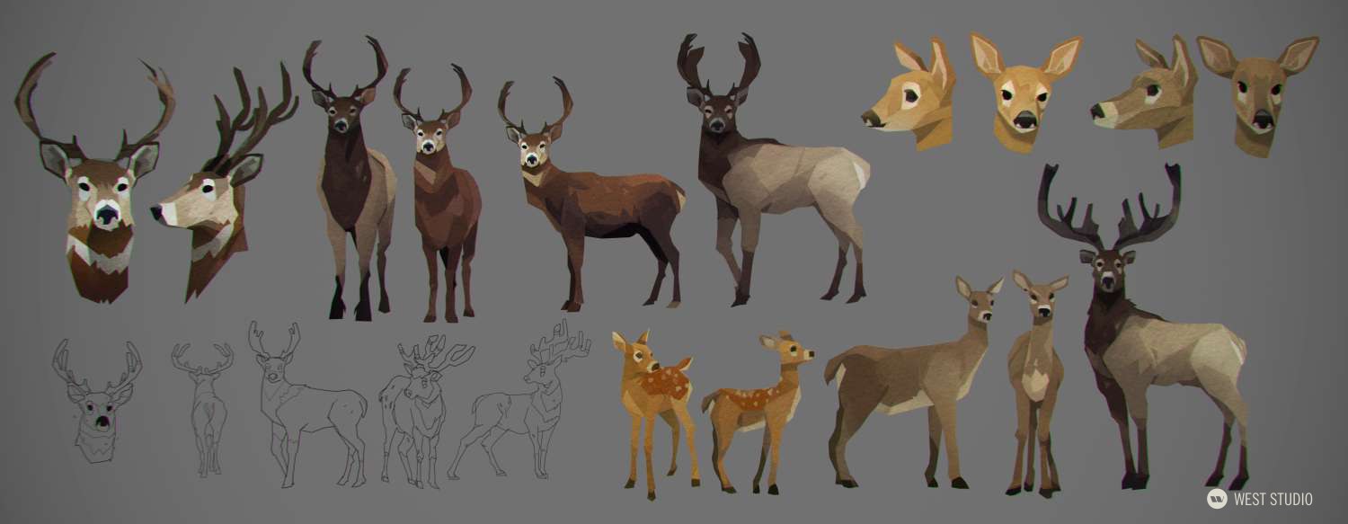 Character Concepts, Environment Concepts, Animal Concepts, World Building 
