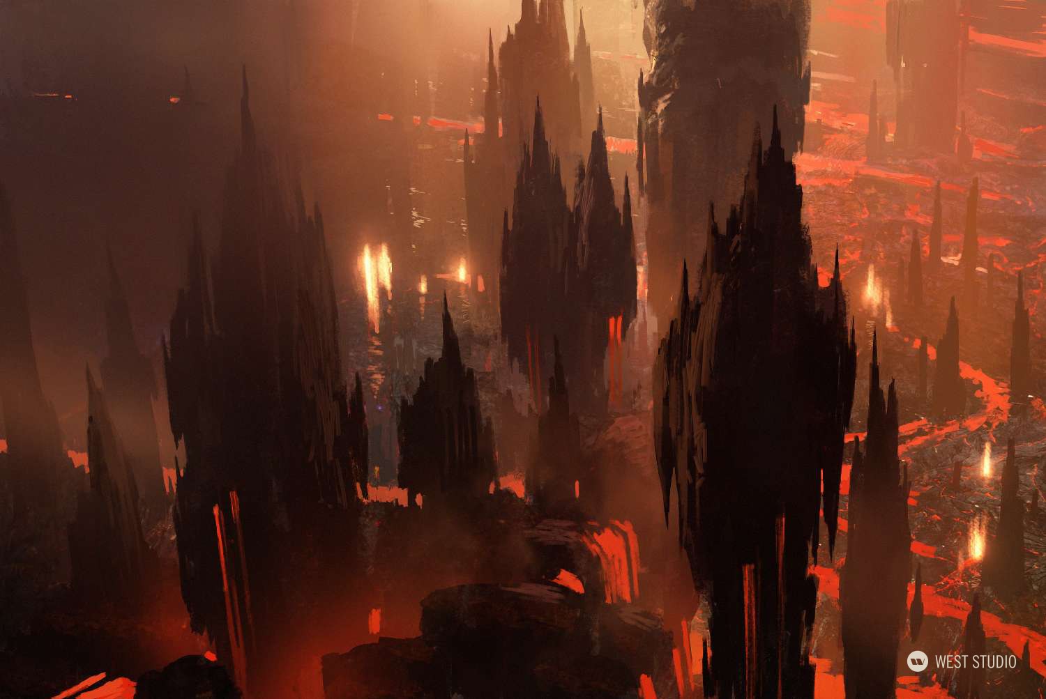 Environment Concepts, Location Design, Fantasy, Theme Park Attraction 