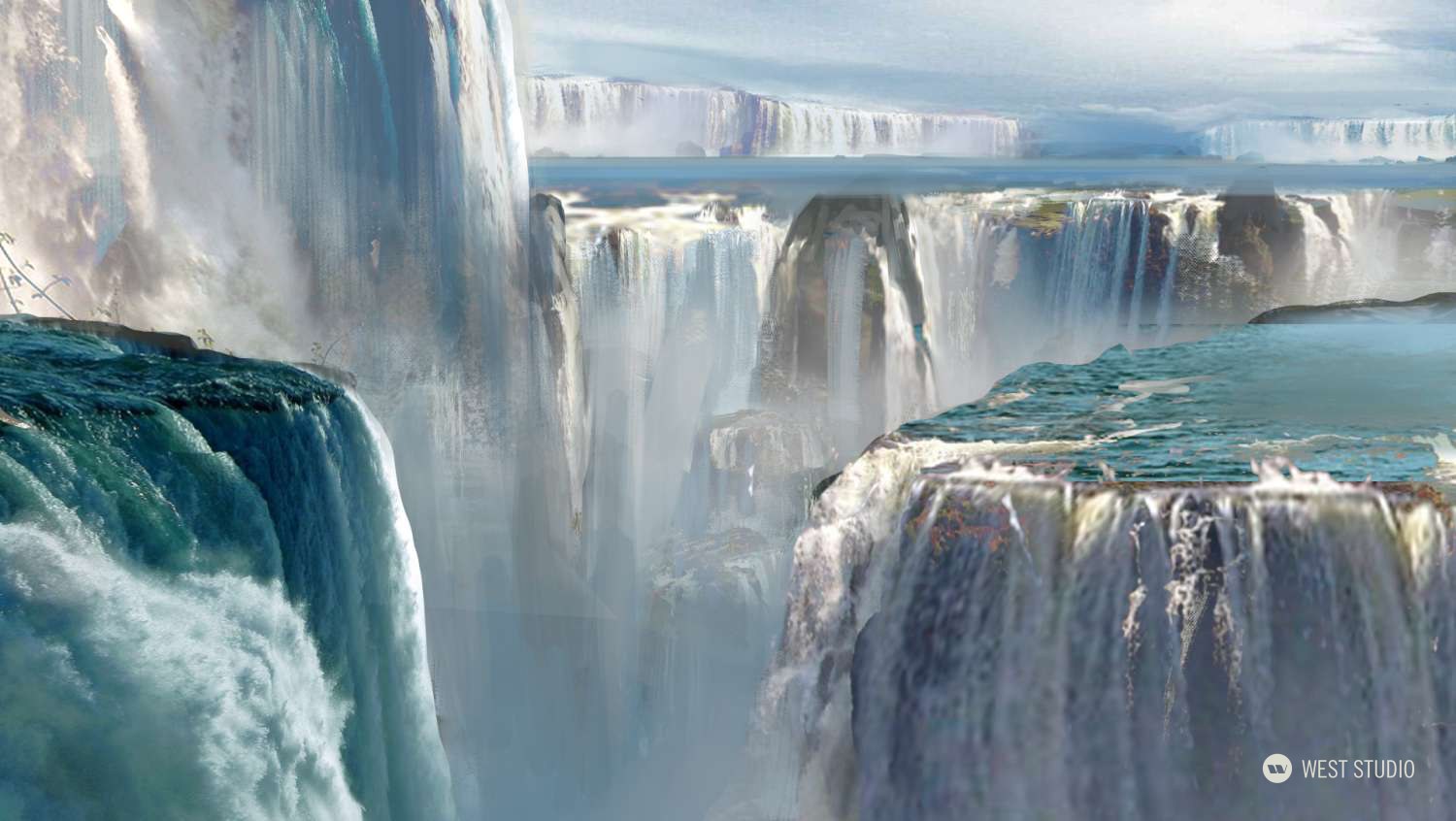 Environment Concepts, Location Design, Fantasy, Theme Park Attraction 