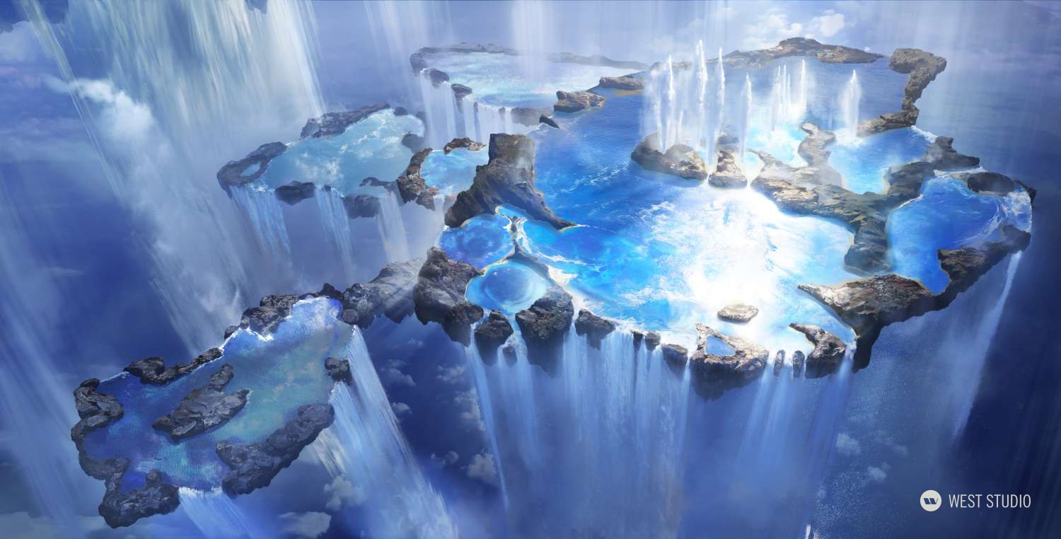 Environment Concepts, Location Design, Fantasy, Theme Park Attraction 