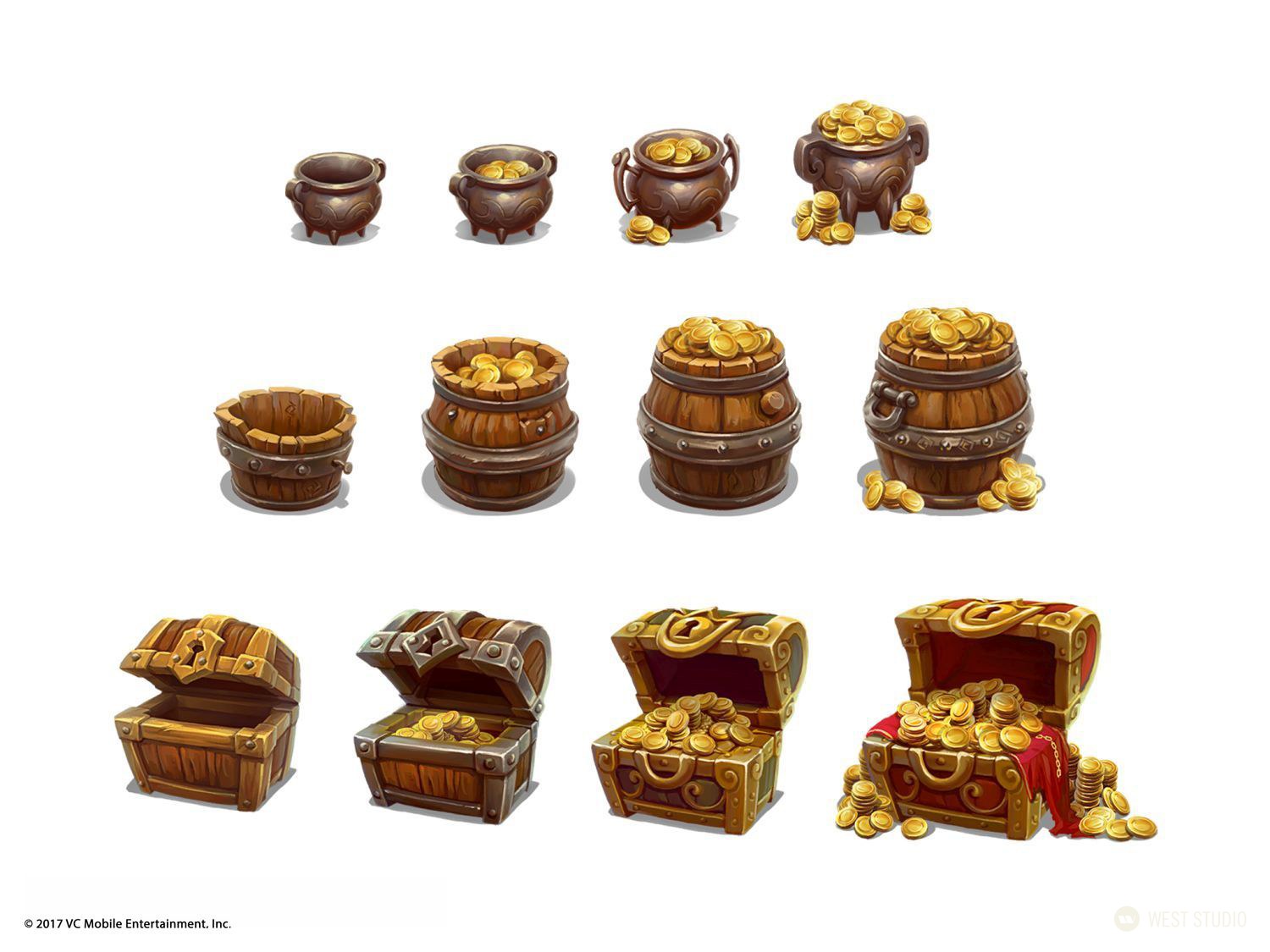 Creature Design, Character Concepts, Background Paintings, Maps, Icons, Marketing Illustrations, Mobile Game Art