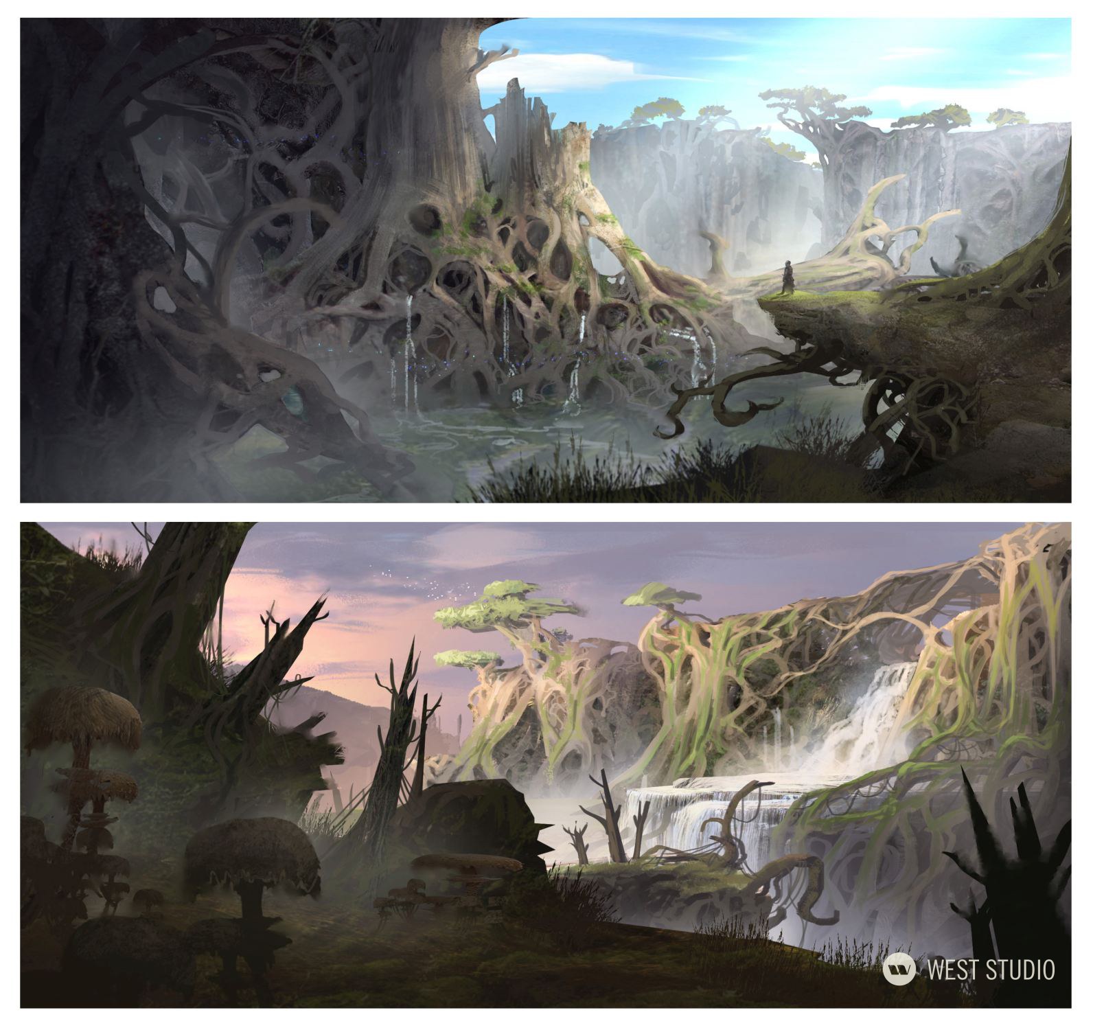 Environment Concept, World Building, Flora and Fauna Design