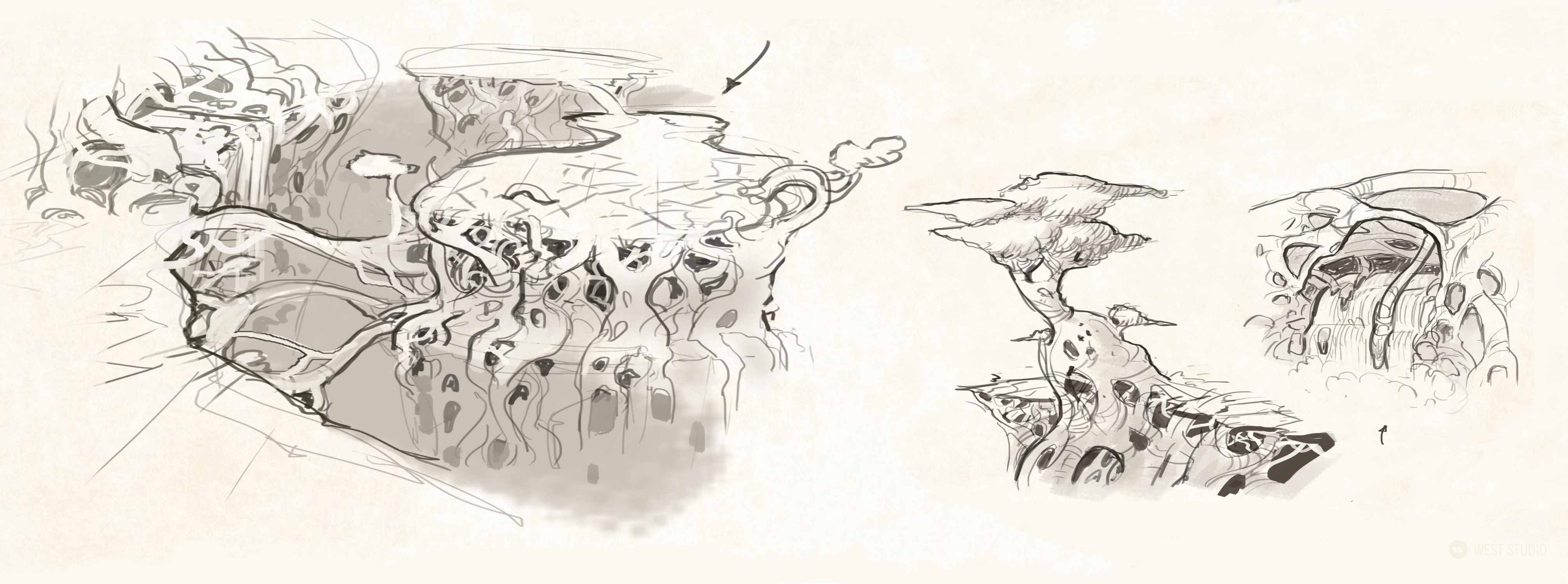 Environment Concept, World Building, Flora and Fauna Design