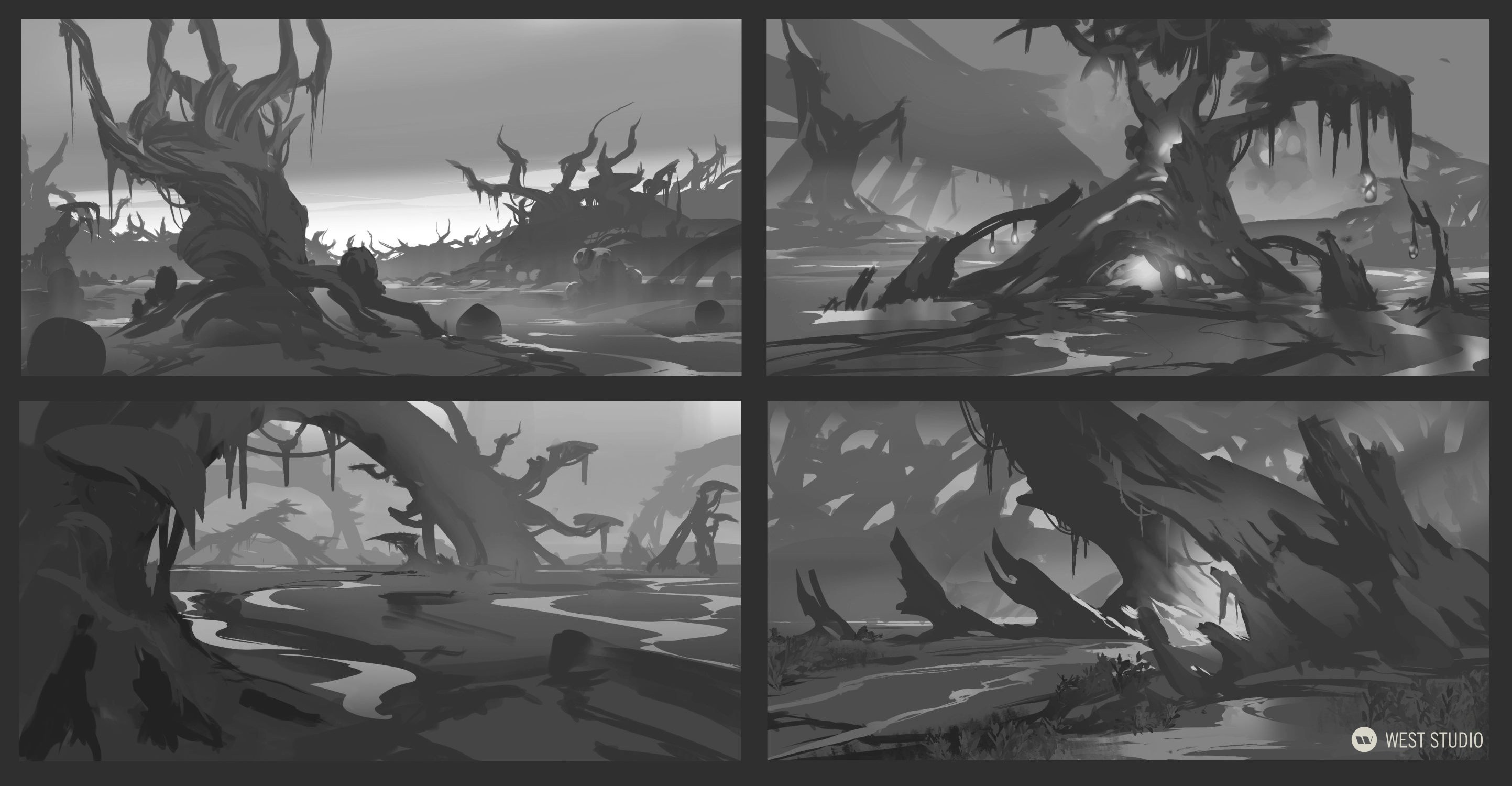 Environment Concept, World Building, Flora and Fauna Design