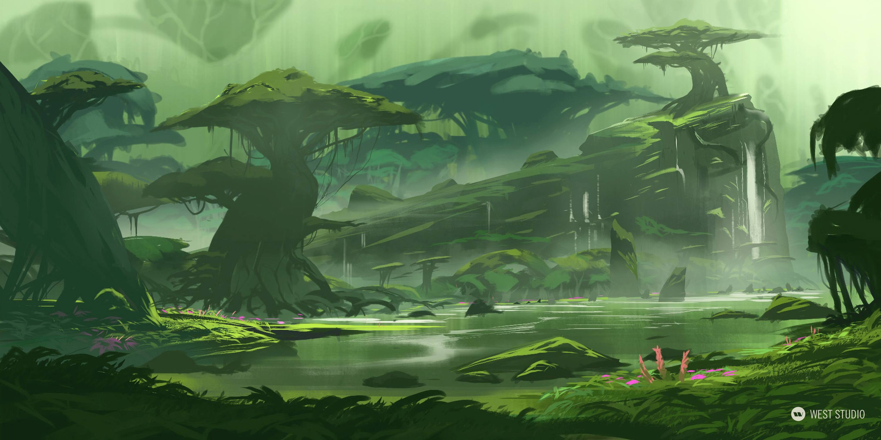 Environment Concept, World Building, Flora and Fauna Design