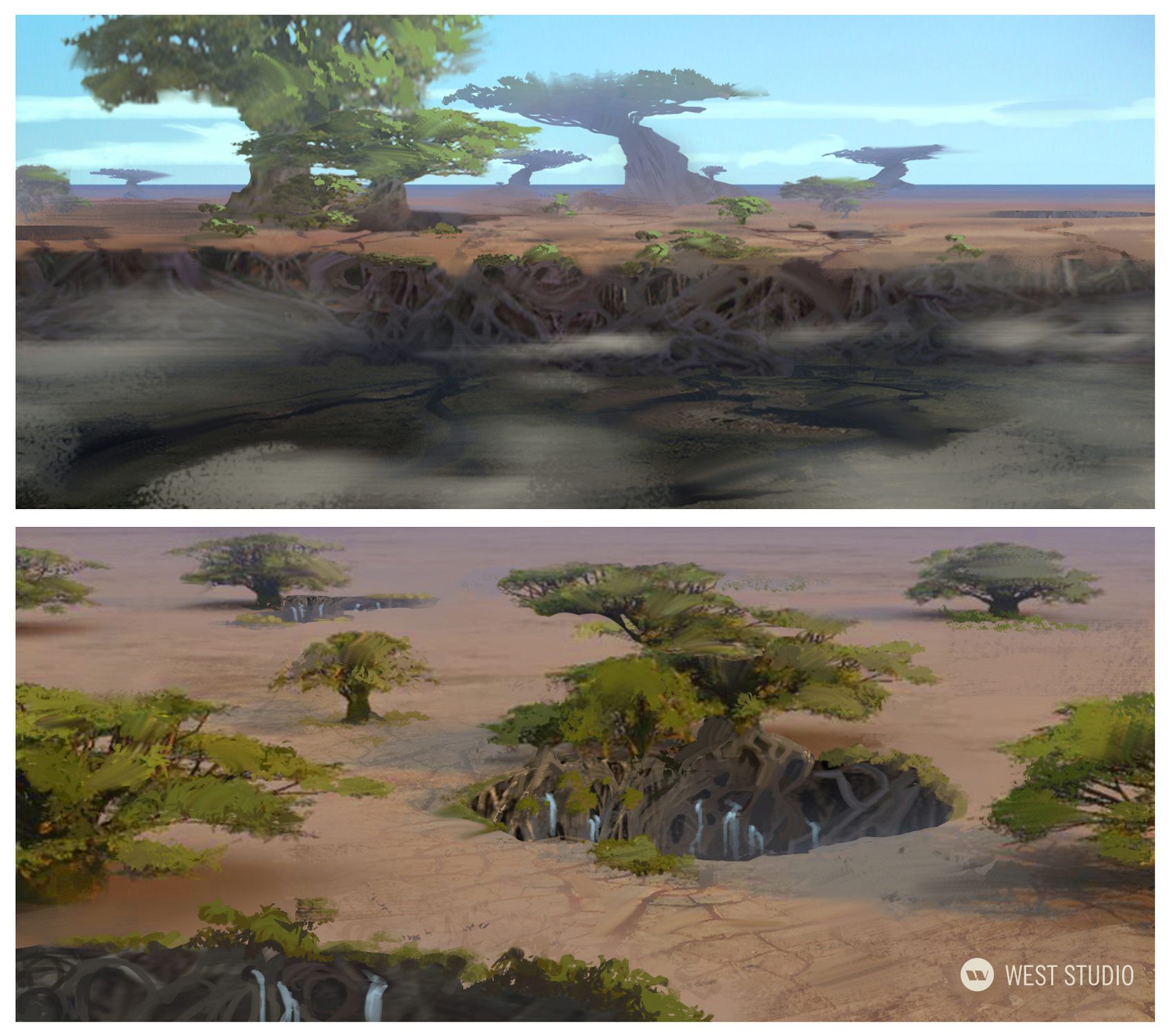 Environment Concept, World Building, Flora and Fauna Design