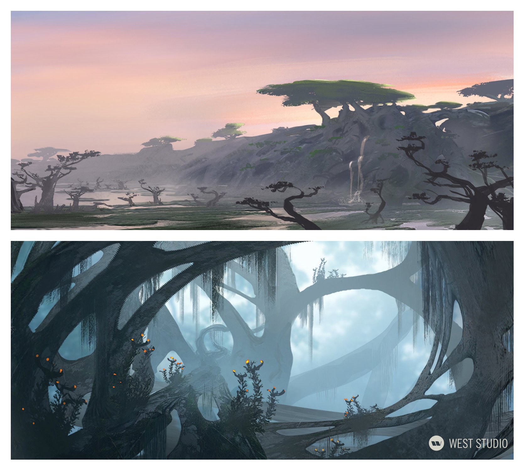 Environment Concept, World Building, Flora and Fauna Design