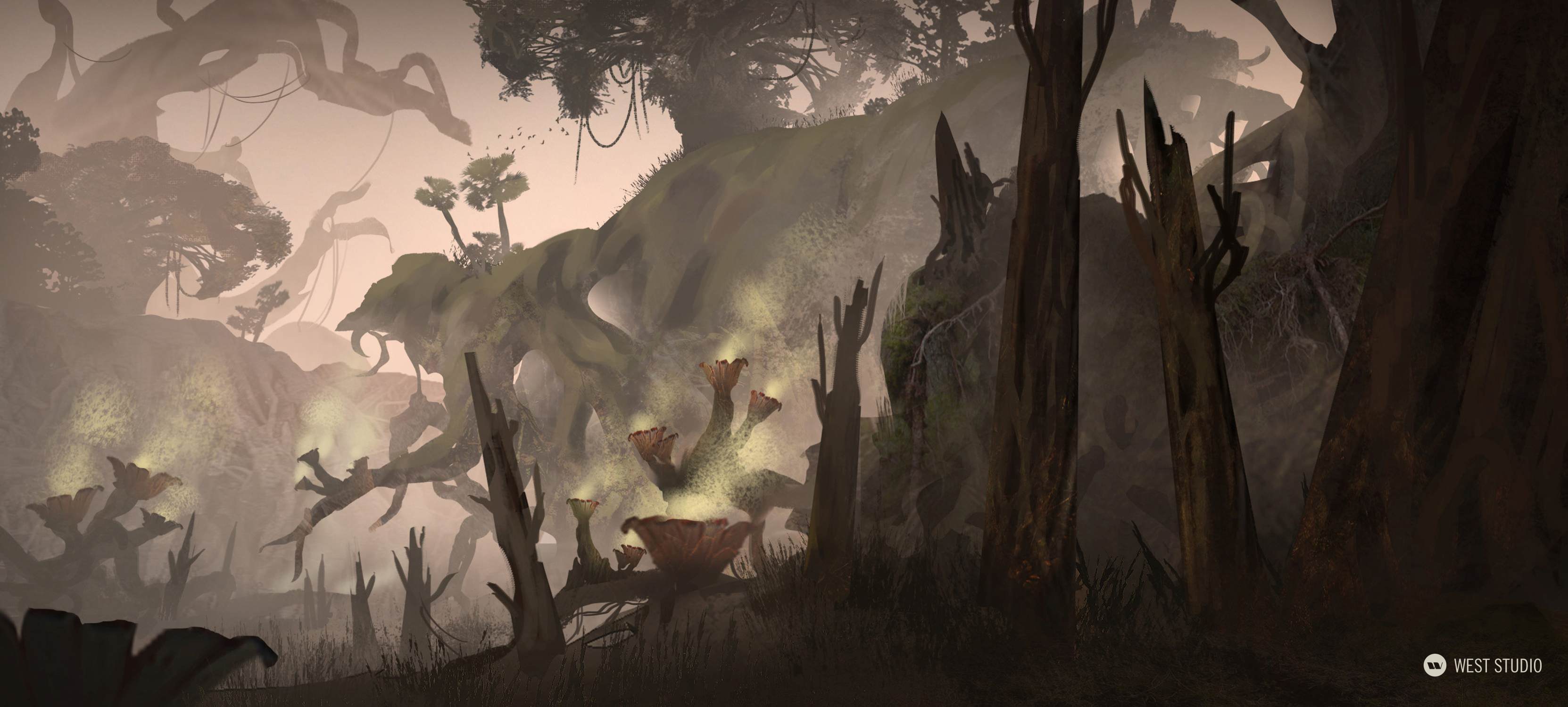 Environment Concepts, World Building, Flora and Fauna Design 