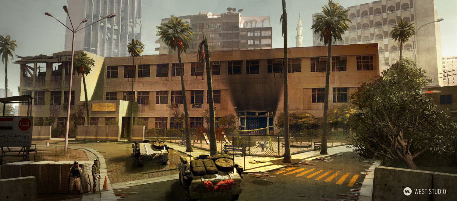 Call of Duty, Modern Warfare, FPS, Concept Art, Environnmet Concept