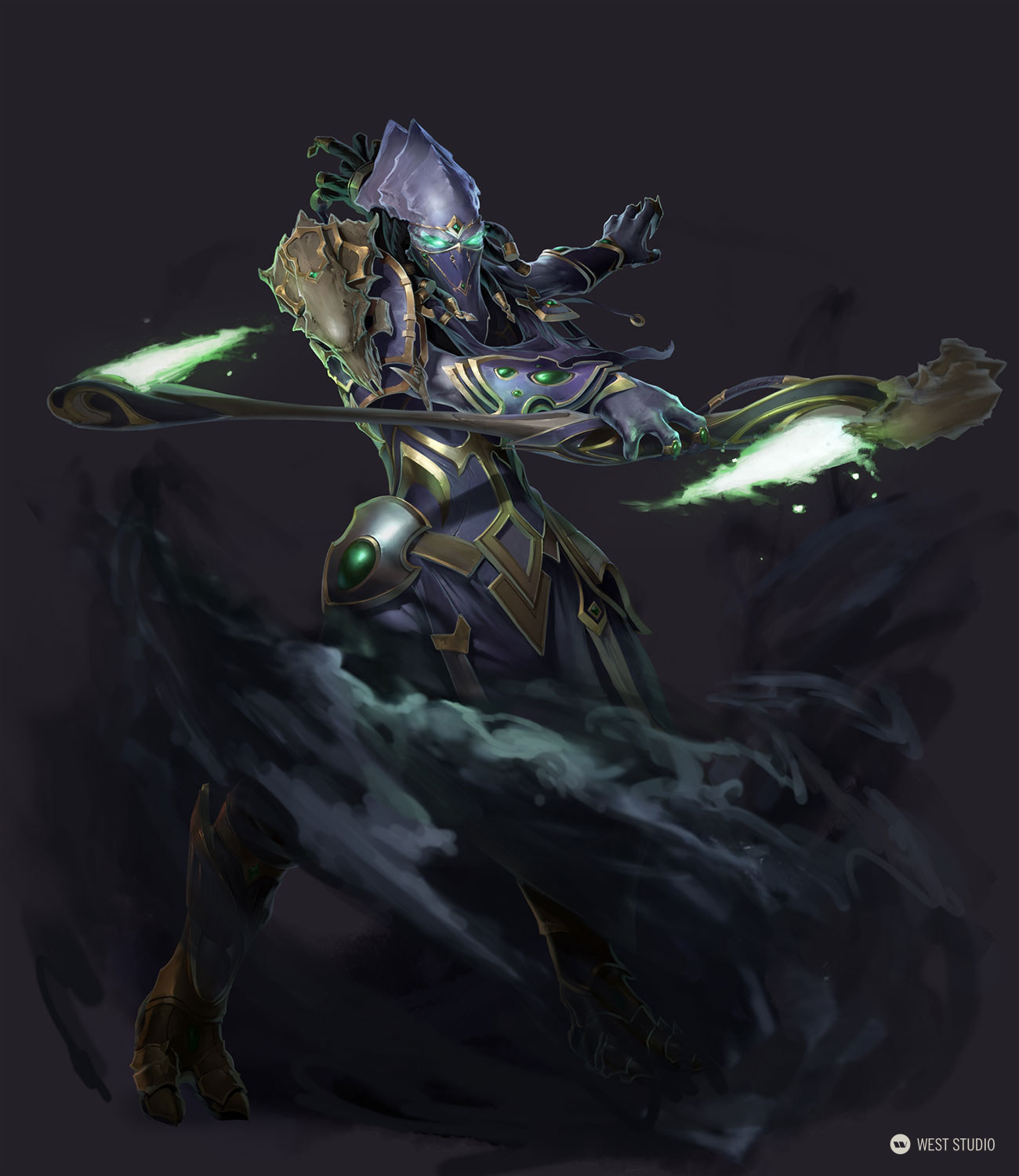 Key Art, Marketing Illustration, StarCraft II, Blizzard