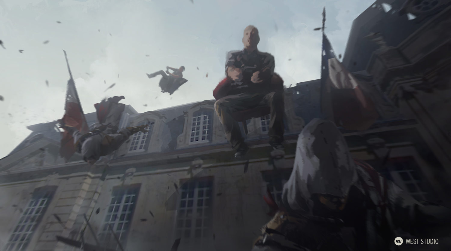 Assassin's Creed, Ubisoft, Commercial, Key Art, Storyboards, Neil Huxley, Digital Domain 