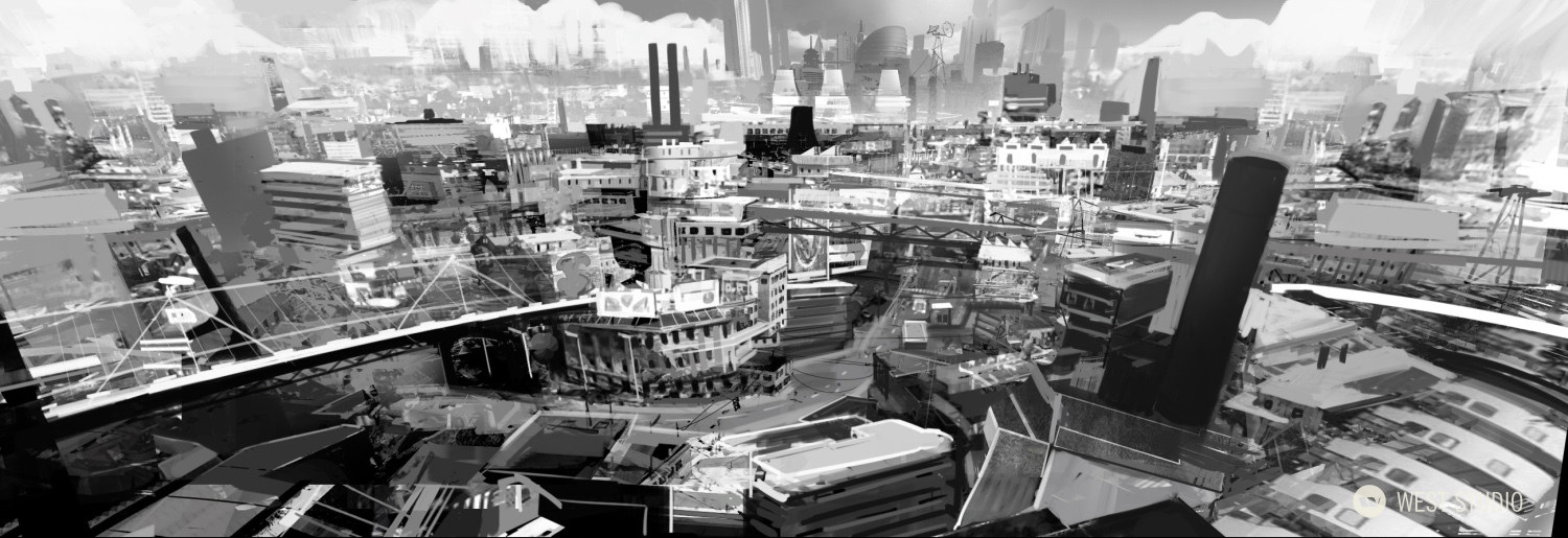 Concept Art, Environment Concepts, Visual Development, World Building, Insomniac Games