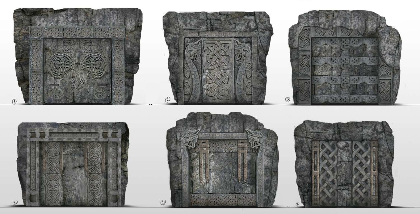 God of War, Fantasy, Concept Art, Concept Design, props, game design, concept design