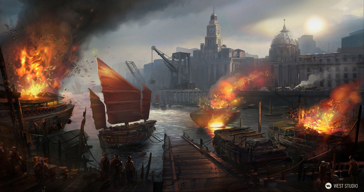 Double Helix Games, Amazon Games, Environment Concepts, Key Art 