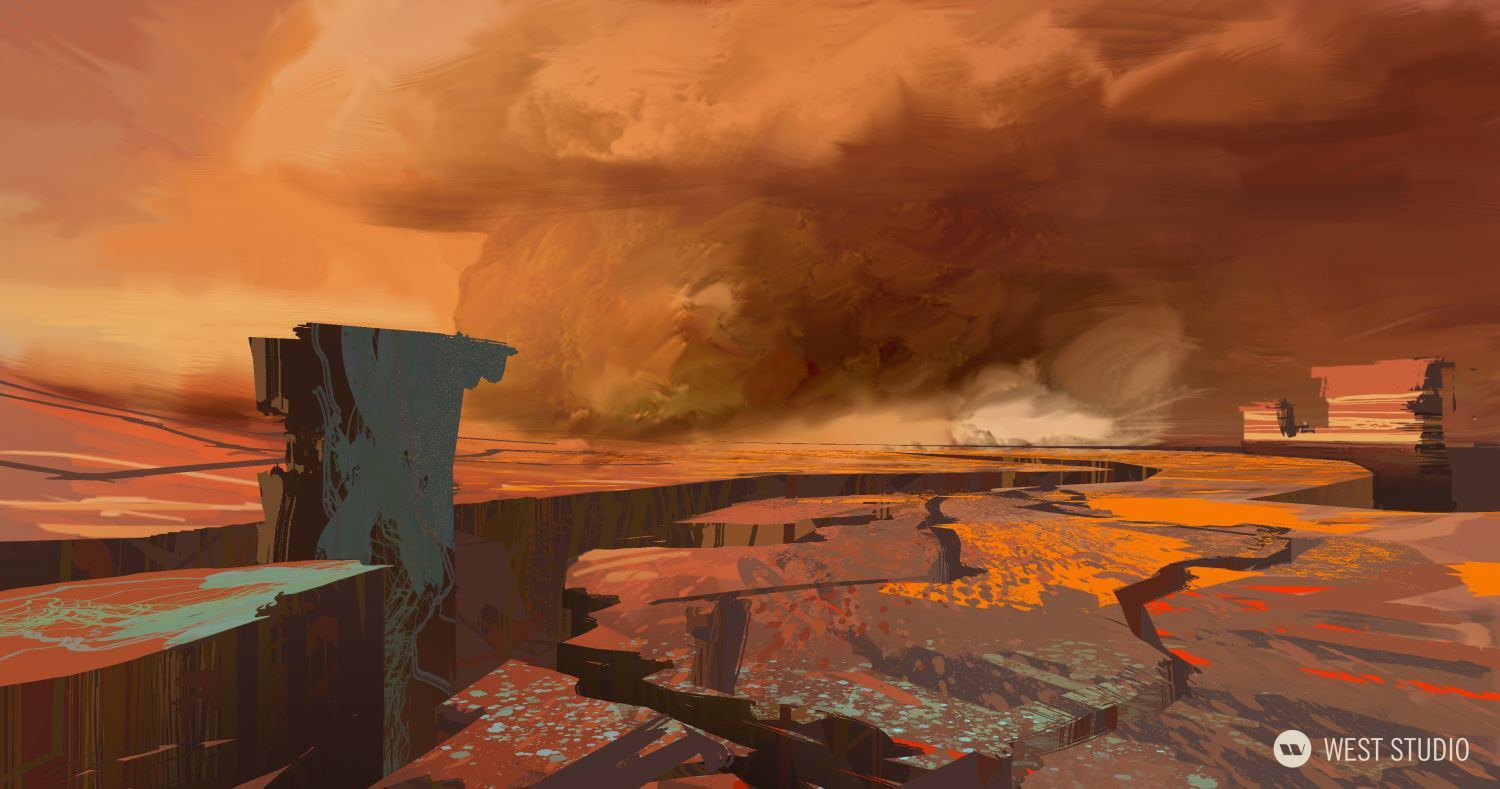 Honda, Digital Domain, Key Art, Concept Art, Location Design, Sci-fi 