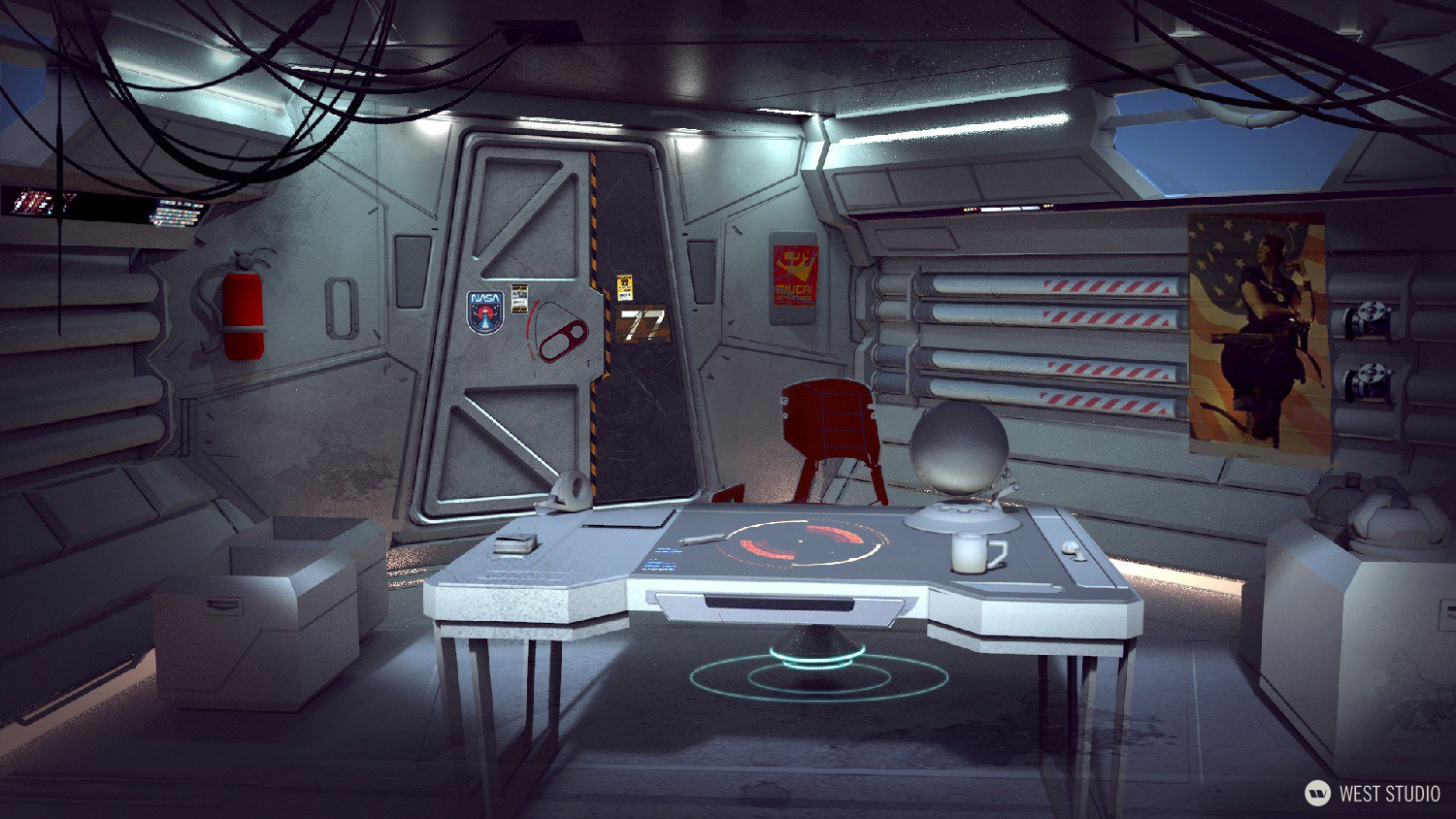 concept art, environment concept art, visual development, 3D, props, game development, science fiction, sci-fi, realistic