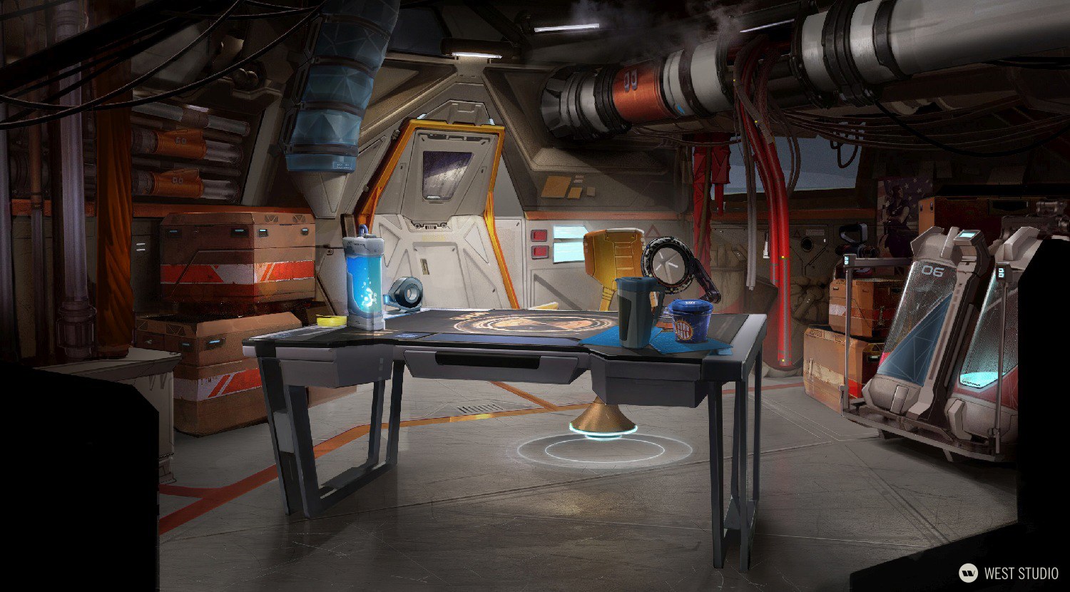 concept art, environment concept art, visual development, 3D, props, game development, science fiction, sci-fi, realistic