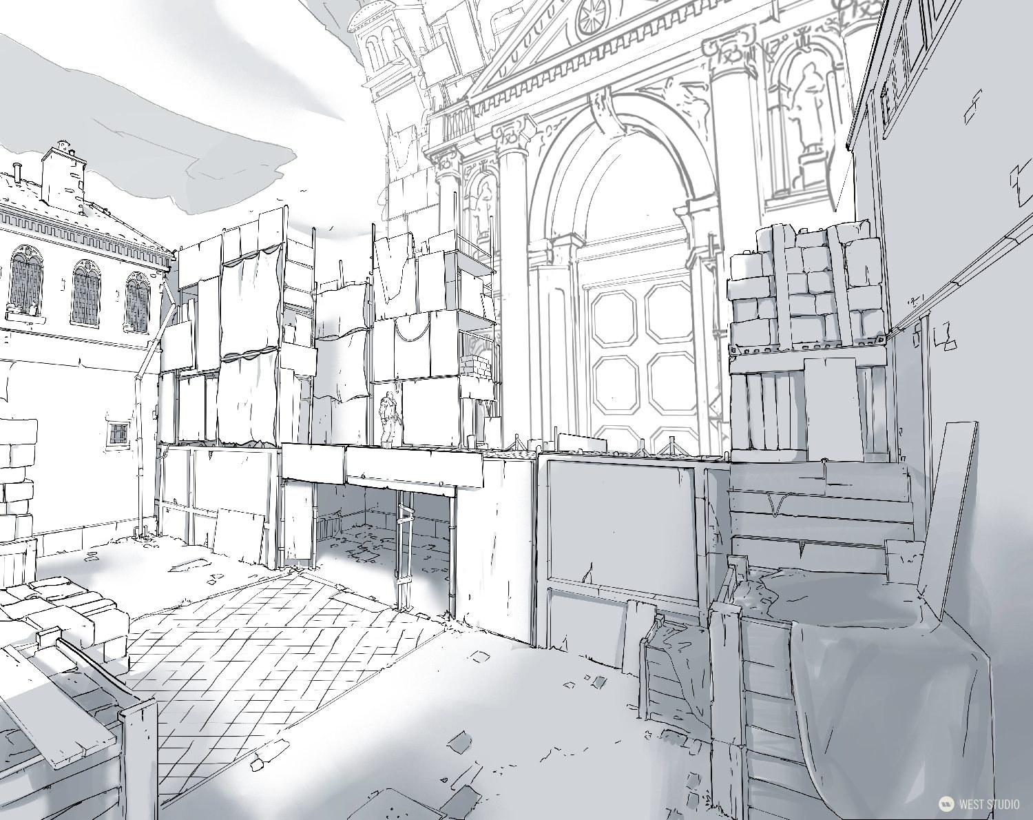 Riot Games, Valorant, Concept Art, Environment Concepts, Maps, Levels, Gave Development, Layout, Visual Development, Games